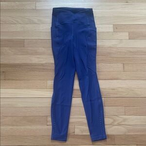 Lululemon Blue High-Waisted Leggings size 2